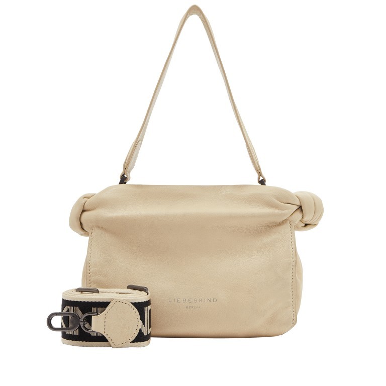 Umhängetasche Emma Hobo S Vintage Linen, Farbe: beige, Marke: Liebeskind Berlin, EAN: 4064657322072, Abmessungen in cm: 22x18x13, Bild 1 von 5
