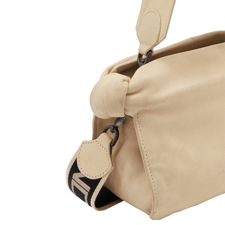 Umhängetasche Emma Hobo S Vintage Linen, Farbe: beige, Marke: Liebeskind Berlin, EAN: 4064657322072, Abmessungen in cm: 22x18x13, Bild 5 von 5