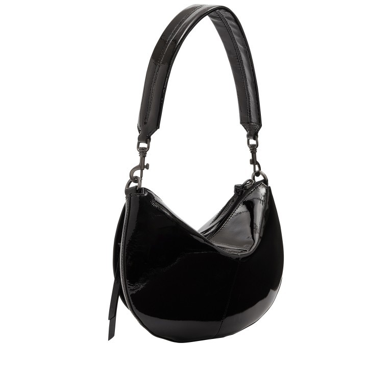 Beuteltasche Faith Hobo S Black, Farbe: schwarz, Marke: Liebeskind Berlin, EAN: 4064657319140, Abmessungen in cm: 28x19x1, Bild 2 von 5