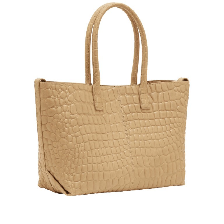 Shopper Chelsea Shopper M Kroko Vintage Linen, Farbe: beige, Marke: Liebeskind Berlin, EAN: 4064657321969, Abmessungen in cm: 36x29x15, Bild 2 von 7