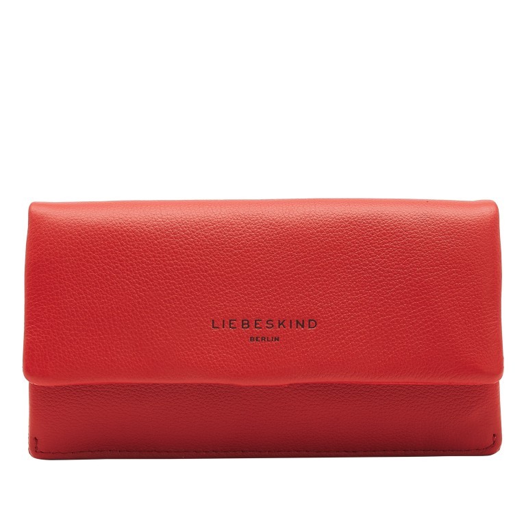 Geldbörse Basic Slam Wallet Passion, Farbe: rot/weinrot, Marke: Liebeskind Berlin, EAN: 4064657321808, Abmessungen in cm: 18.5x10x2.5, Bild 1 von 4