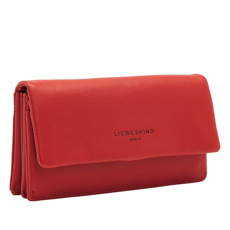 Geldbörse Basic Slam Wallet Passion, Farbe: rot/weinrot, Marke: Liebeskind Berlin, EAN: 4064657321808, Abmessungen in cm: 18.5x10x2.5, Bild 2 von 4
