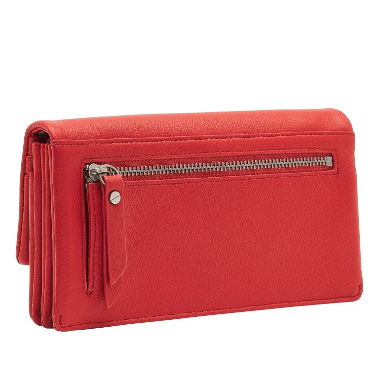 Geldbörse Basic Slam Wallet Passion, Farbe: rot/weinrot, Marke: Liebeskind Berlin, EAN: 4064657321808, Abmessungen in cm: 18.5x10x2.5, Bild 3 von 4