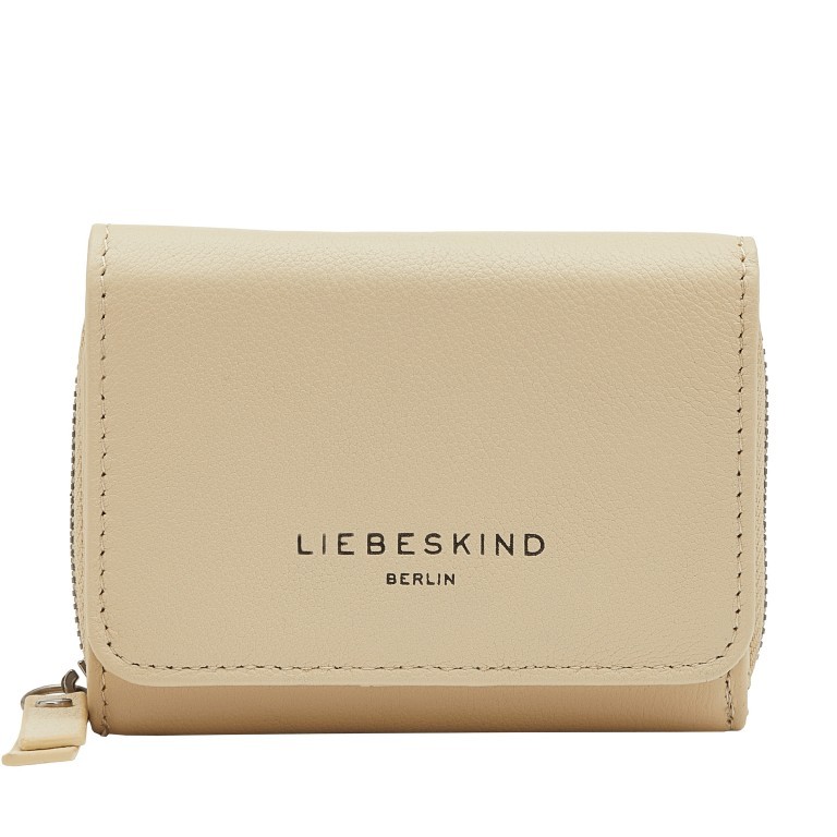 Geldbörse Basic Pablita Wallet Vintage Linen, Farbe: beige, Marke: Liebeskind Berlin, EAN: 4064657321846, Abmessungen in cm: 11x9x2.5, Bild 1 von 4
