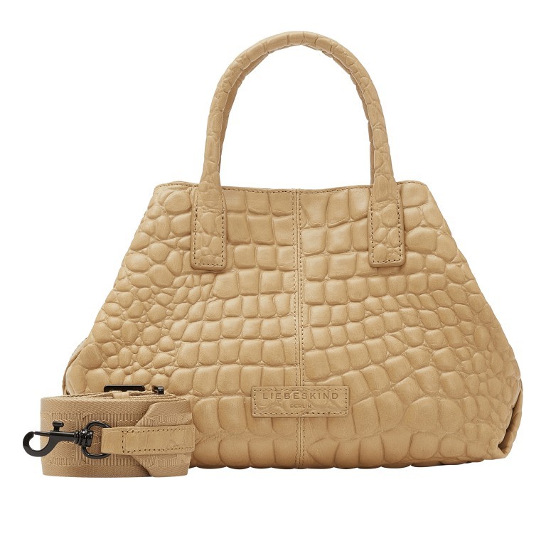 Shopper Chelsea Shopper S Kroko Vintage Linen, Farbe: beige, Marke: Liebeskind Berlin, EAN: 4064657373043, Abmessungen in cm: 27x20.5x12, Bild 1 von 5