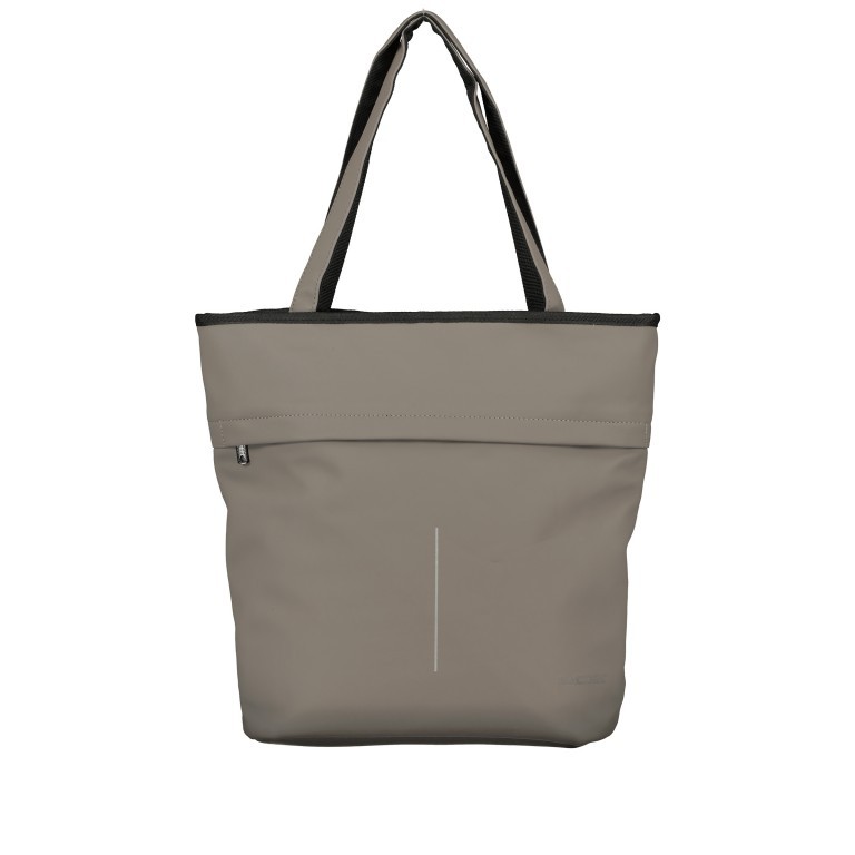 Fahrradtasche Shopper mit Gepäckträgerbefestigung Taupe, Farbe: taupe/khaki, Marke: Blackbeat, EAN: 4066727000224, Abmessungen in cm: 31x37x14, Bild 1 von 8