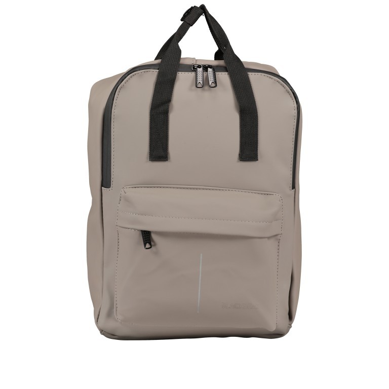 Fahrradtasche Rucksack mit Gepäckträgerbefestigung Taupe, Farbe: taupe/khaki, Marke: Blackbeat, EAN: 4066727000286, Abmessungen in cm: 26x35x10, Bild 1 von 4