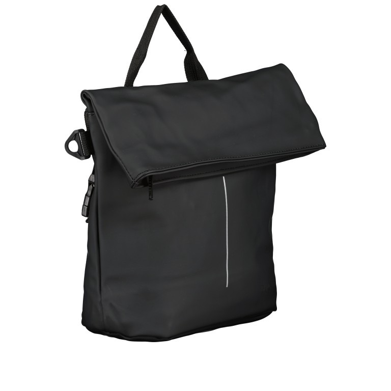 Fahrradtasche für Lenkerbefestigung Schwarz, Farbe: schwarz, Marke: Blackbeat, EAN: 8720629071268, Abmessungen in cm: 23x26x11, Bild 2 von 8