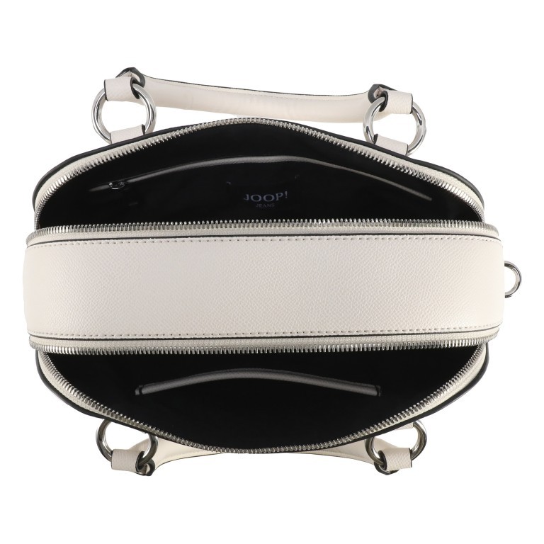 Handtasche Giro Nava SHZ Off White, Farbe: weiß, Marke: Joop!, EAN: 4053533984114, Abmessungen in cm: 31x23x11, Bild 7 von 8