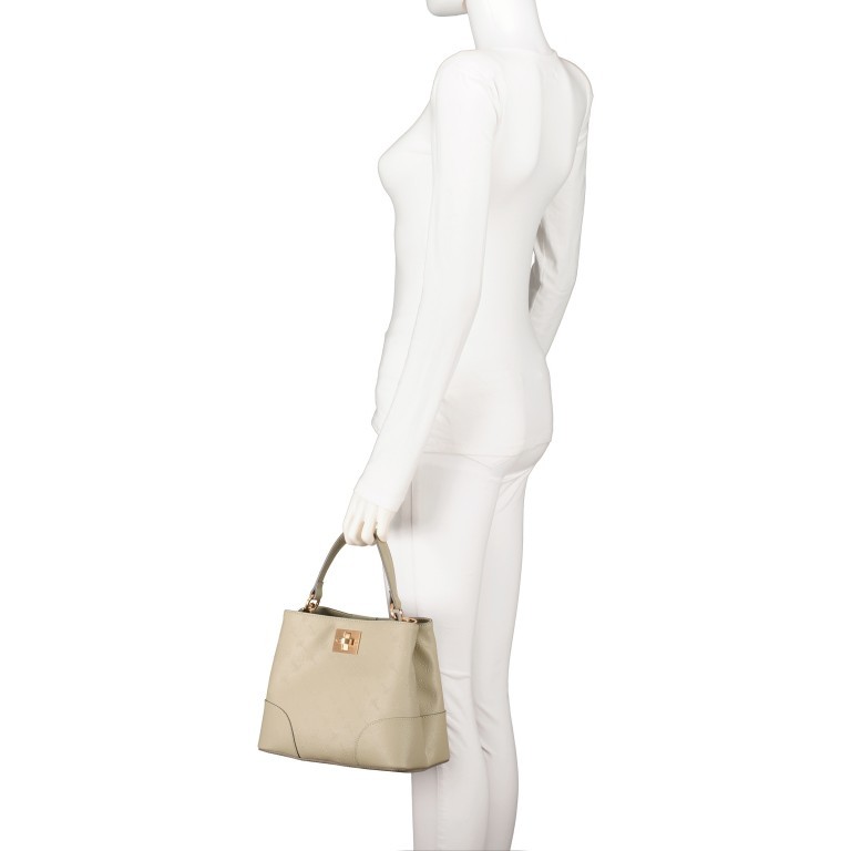 Handtasche Cortina Stampa Valli SHO Mud, Farbe: taupe/khaki, Marke: Joop!, EAN: 4048835032991, Abmessungen in cm: 24.5x21x13, Bild 4 von 8