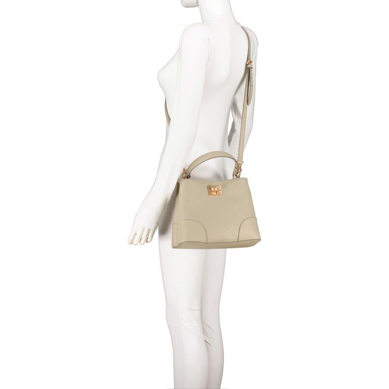 Handtasche Cortina Stampa Valli SHO Mud, Farbe: taupe/khaki, Marke: Joop!, EAN: 4048835032991, Abmessungen in cm: 24.5x21x13, Bild 6 von 8