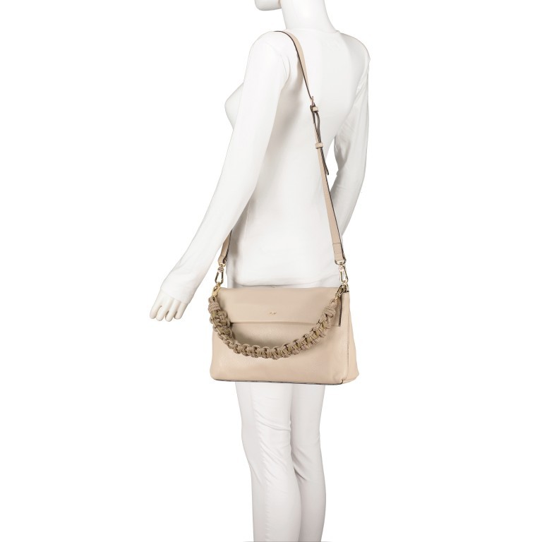 Tasche Dalia Kaia Natural, Farbe: beige, Marke: Abro, EAN: 4061724832489, Abmessungen in cm: 30.5x17x9, Bild 5 von 7