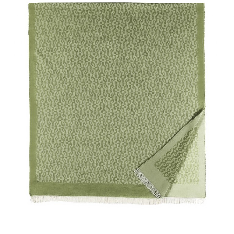 Schal Casual 242-591 Pesto Green, Farbe: grün/oliv, Marke: AIGNER, EAN: 4055539411595, Bild 2 von 6