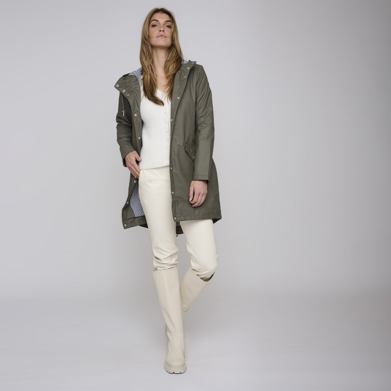 Regenmantel Jiron Größe 38 Olive, Farbe: taupe/khaki, Marke: Rino & Pelle, EAN: 8719293336629, Bild 3 von 4