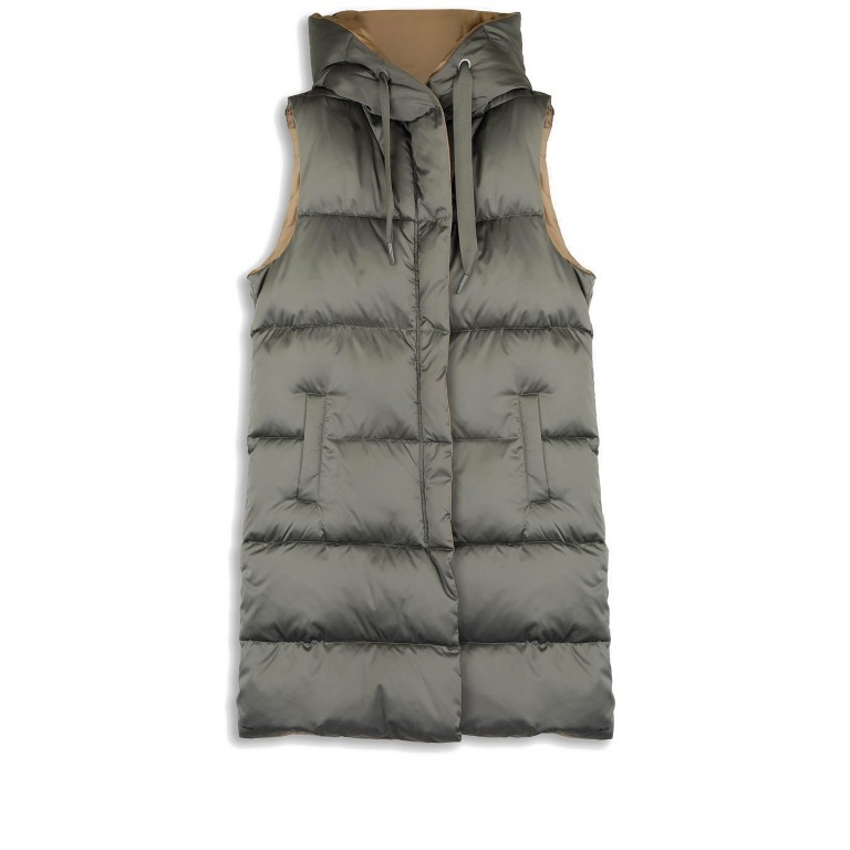 Steppweste Farook mit Wendefunktion Größe 34 Agate Green Tannin, Farbe: taupe/khaki, Marke: Rino & Pelle, EAN: 8720529002942, Bild 1 von 7