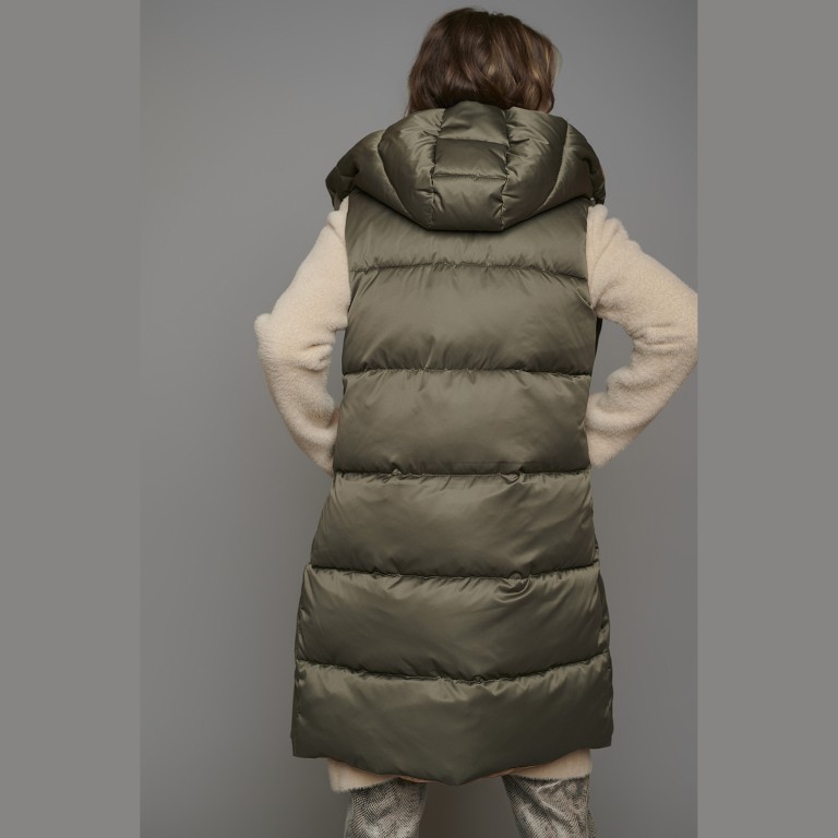 Steppweste Farook mit Wendefunktion Größe 34 Agate Green Tannin, Farbe: taupe/khaki, Marke: Rino & Pelle, EAN: 8720529002942, Bild 5 von 7