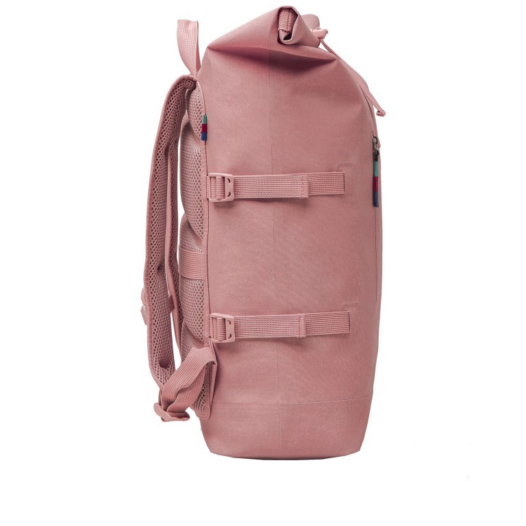 Rucksack Rolltop Rose Pearl, Farbe: rosa/pink, Marke: Got Bag, EAN: 4260483880810, Abmessungen in cm: 33x43x16, Bild 3 von 11