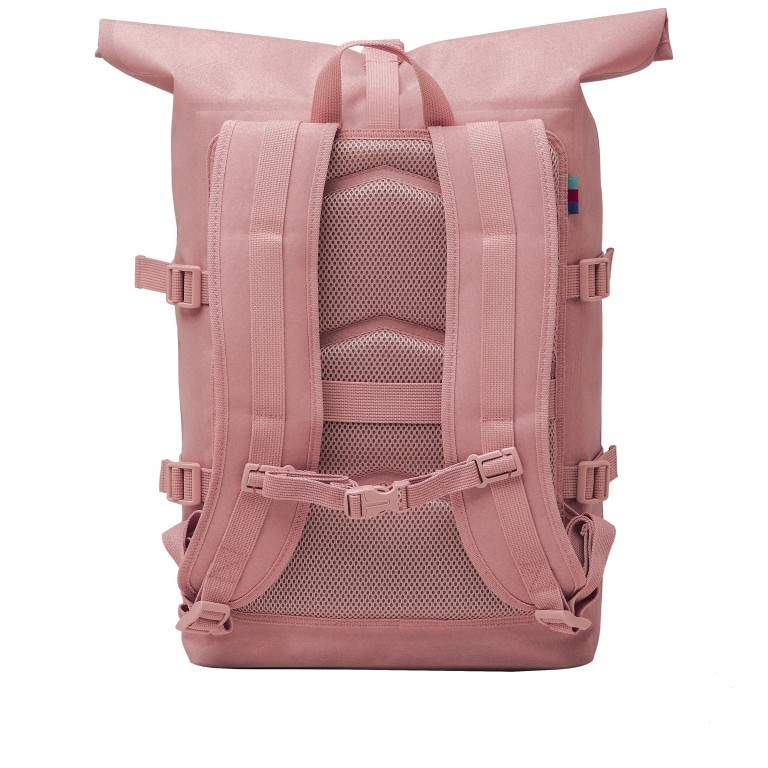 Rucksack Rolltop Rose Pearl, Farbe: rosa/pink, Marke: Got Bag, EAN: 4260483880810, Abmessungen in cm: 33x43x66, Bild 4 von 11