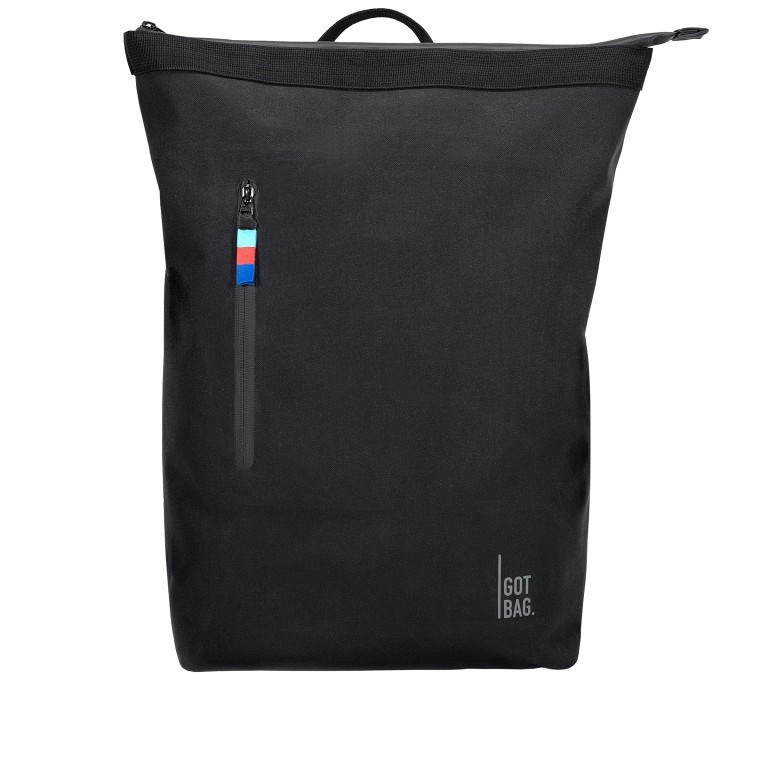 Rucksack No!Rolltop mit Laptopfach 15 Zoll Black, Farbe: schwarz, Marke: Got Bag, EAN: 4260483880148, Bild 1 von 5