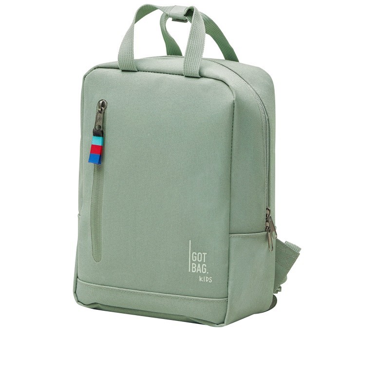Rucksack Daypack Mini für Kinder Reef, Farbe: grün/oliv, Marke: Got Bag, EAN: 4260483880575, Abmessungen in cm: 20x27.5x10, Bild 2 von 8