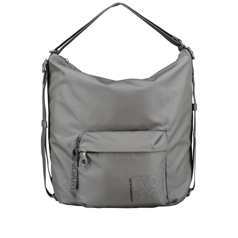 Rucksack MD20 QMT09 auch als Tasche tragbar Iron Gate, Farbe: grau, Marke: Mandarina Duck, EAN: 8032803762740, Abmessungen in cm: 32x38x14, Bild 1 von 11