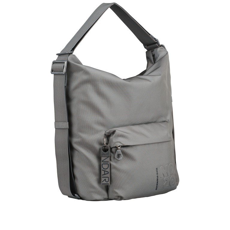 Rucksack MD20 QMT09 auch als Tasche tragbar Iron Gate, Farbe: grau, Marke: Mandarina Duck, EAN: 8032803762740, Abmessungen in cm: 32x38x14, Bild 2 von 11