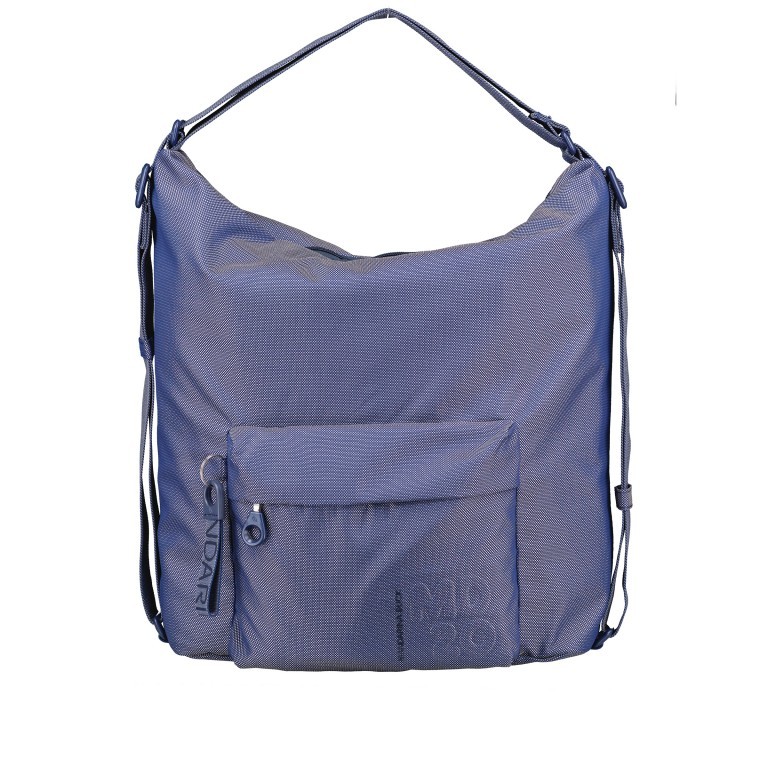 Rucksack MD20 QMT09 auch als Tasche tragbar Jeans, Farbe: blau/petrol, Marke: Mandarina Duck, EAN: 8032803767837, Abmessungen in cm: 32x38x14, Bild 1 von 11