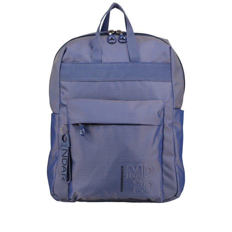 Rucksack MD20 QMT17 Jeans, Farbe: blau/petrol, Marke: Mandarina Duck, EAN: 8032803768070, Abmessungen in cm: 26x37x12, Bild 1 von 9
