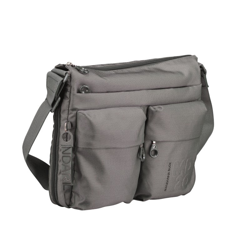 Umhängetasche MD20 QMTX6 Iron Gate, Farbe: grau, Marke: Mandarina Duck, EAN: 8032803762924, Abmessungen in cm: 33x28x7, Bild 2 von 7