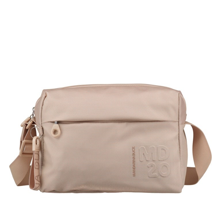 Umhängetasche MD20 QMTV8 Macadamia, Farbe: rosa/pink, Marke: Mandarina Duck, EAN: 8032803768636, Abmessungen in cm: 27.5x21x11, Bild 1 von 5