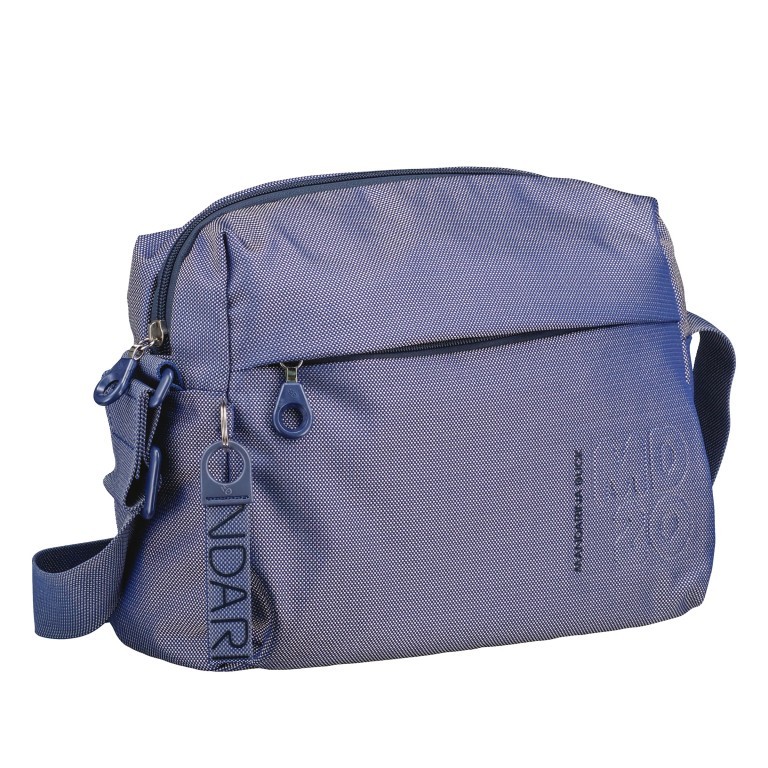 Umhängetasche MD20 QMTV8 Jeans, Farbe: blau/petrol, Marke: Mandarina Duck, EAN: 8032803768674, Abmessungen in cm: 27.5x21x11, Bild 2 von 5