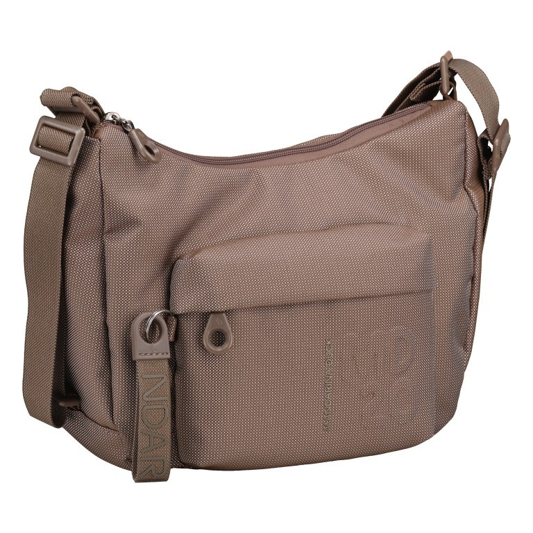 Rucksack MD20 QMT22 auch als Beuteltasche tragbar Taupe, Farbe: taupe/khaki, Marke: Mandarina Duck, EAN: 8032803772190, Abmessungen in cm: 24x24x11, Bild 2 von 9