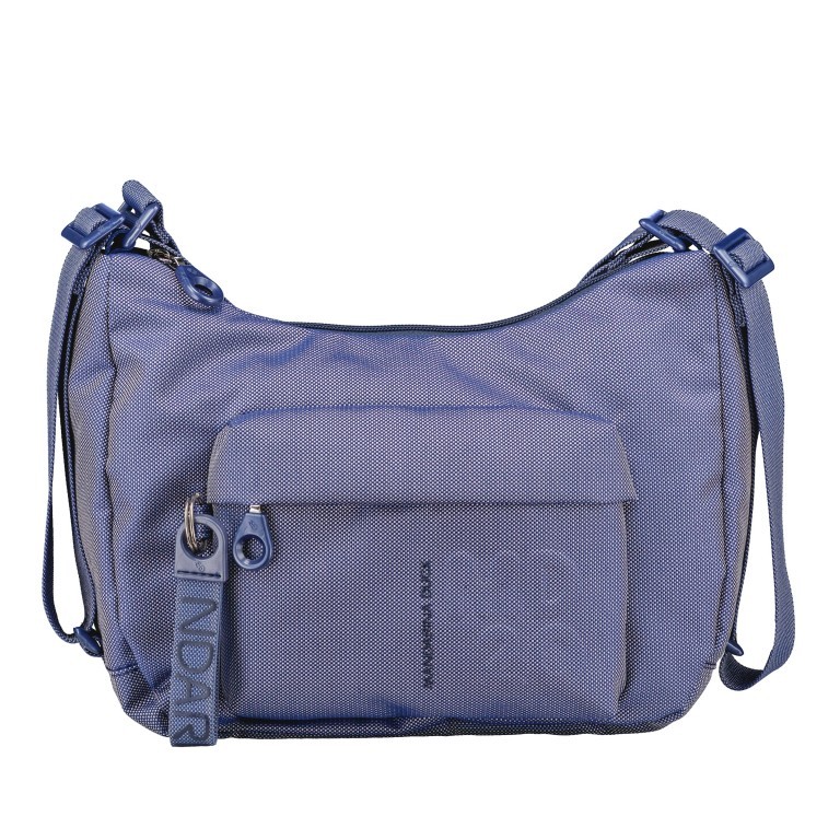 Rucksack MD20 QMT22 auch als Beuteltasche tragbar Jeans, Farbe: blau/petrol, Marke: Mandarina Duck, EAN: 8032803772275, Abmessungen in cm: 24x24x11, Bild 1 von 9