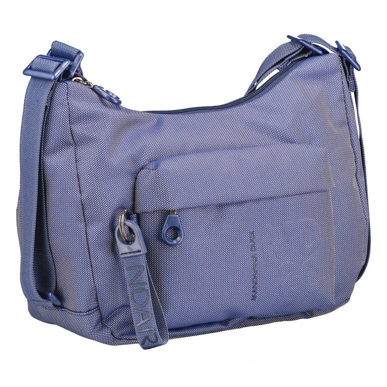 Rucksack MD20 QMT22 auch als Beuteltasche tragbar Jeans, Farbe: blau/petrol, Marke: Mandarina Duck, EAN: 8032803772275, Abmessungen in cm: 24x24x11, Bild 2 von 9