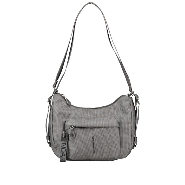 Rucksack MD20 QMT22 auch als Beuteltasche tragbar Iron Gate, Farbe: grau, Marke: Mandarina Duck, EAN: 8032803774262, Abmessungen in cm: 24x24x11, Bild 9 von 10