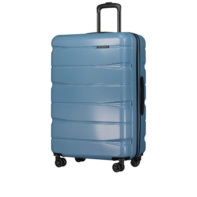 Koffer ABS13 76 cm Blue Stone, Farbe: blau/petrol, Marke: Franky, EAN: 4251672763168, Abmessungen in cm: 51x76x30, Bild 2 von 6