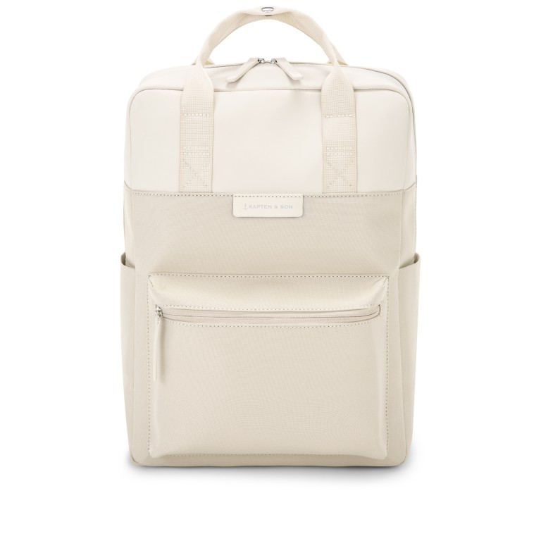 Rucksack Bergen Small mit Tabletfach 11 Zoll Sandstone, Farbe: beige, Marke: Kapten & Son, EAN: 4251145208578, Abmessungen in cm: 23.5x33.5x9.5, Bild 1 von 5