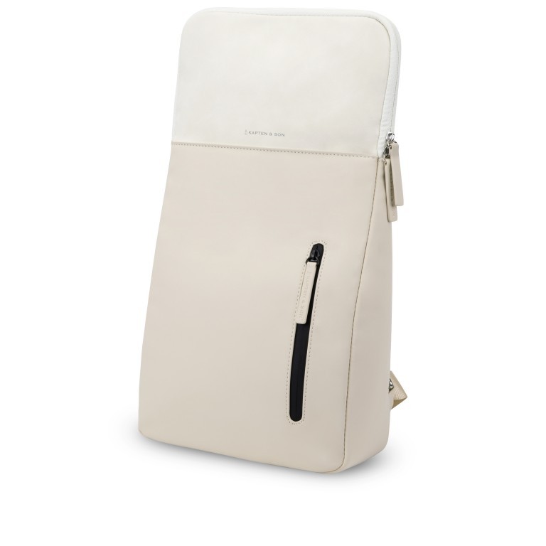 Rucksack Vallen Sandstone, Farbe: beige, Marke: Kapten & Son, EAN: 4251145205133, Abmessungen in cm: 25x33.5x6, Bild 7 von 8