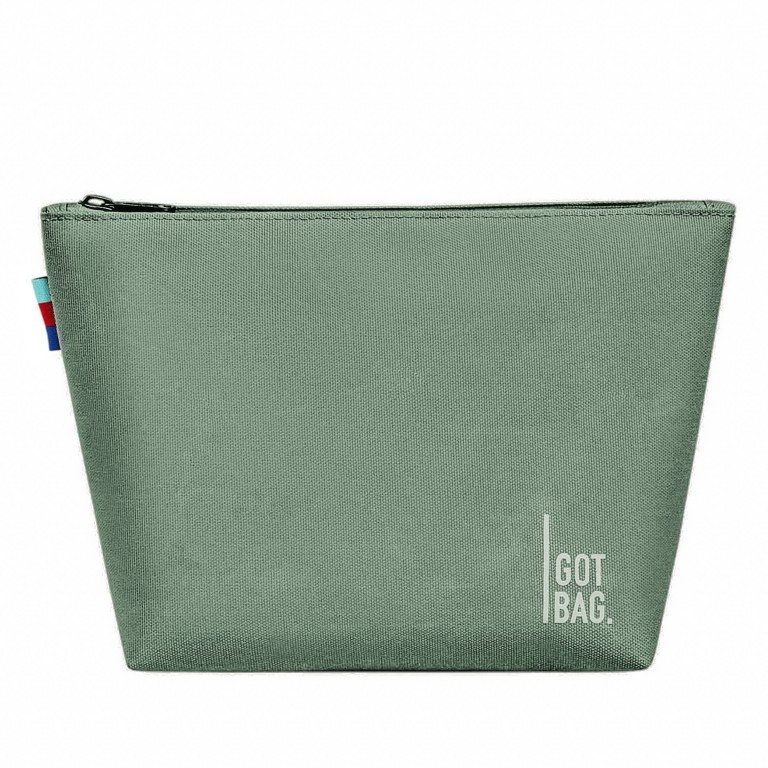 Kulturbeutel Shower Bag Reef, Farbe: grün/oliv, Marke: Got Bag, EAN: 4260483880841, Abmessungen in cm: 25x15x10, Bild 1 von 2