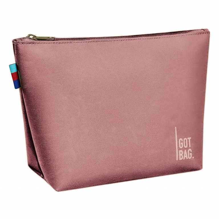 Kulturbeutel Shower Bag Rose Pearl, Farbe: rosa/pink, Marke: Got Bag, EAN: 4260483880827, Abmessungen in cm: 25x15x10, Bild 2 von 2