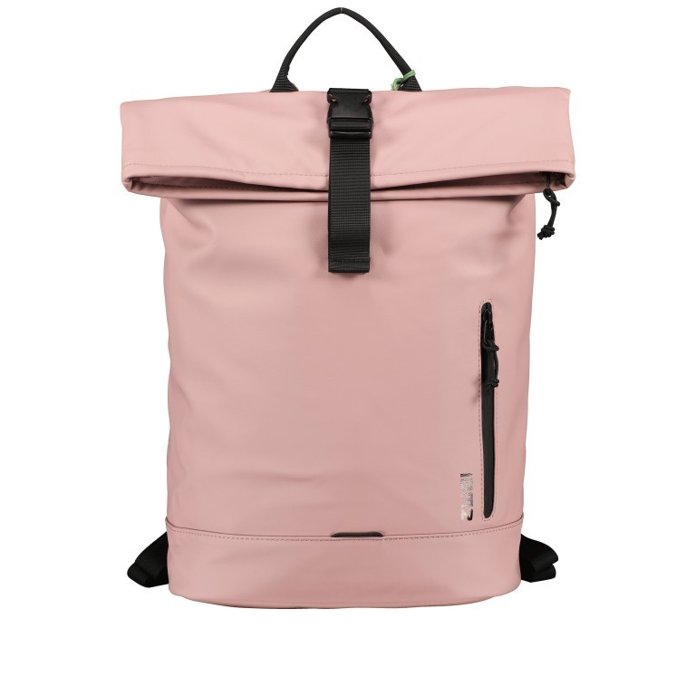 Rucksack Cargo CAR200 Rolltop Rose, Farbe: rosa/pink, Marke: Zwei, EAN: 4250257926769, Abmessungen in cm: 37x44x17, Bild 1 von 7