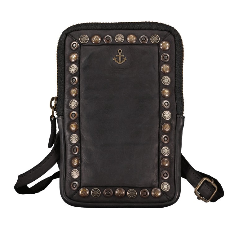 Handytasche New-Lines Britta SL.12824 Dark Ash, Farbe: anthrazit, Marke: Harbour 2nd, EAN: 4046478057456, Abmessungen in cm: 11x17x1.5, Bild 1 von 6