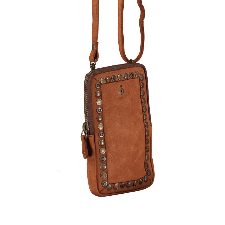 Handytasche New-Lines Britta SL.12824 Charming Cognac, Farbe: cognac, Marke: Harbour 2nd, EAN: 4046478057463, Abmessungen in cm: 11x17x1.5, Bild 2 von 6