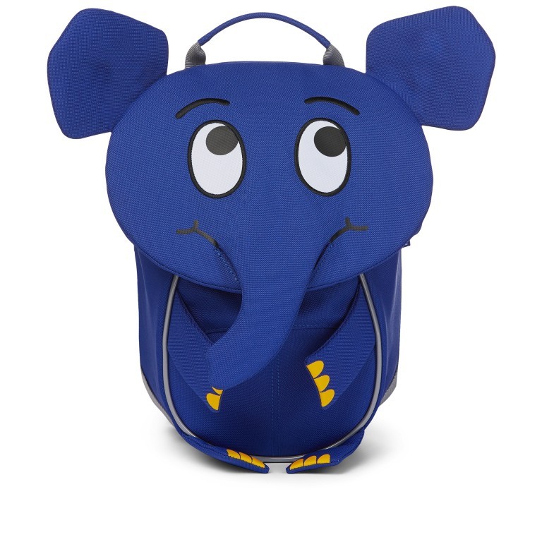 Rucksack Kleiner Freund für Kinder Die Maus Elefant, Farbe: blau/petrol, Marke: Affenzahn, EAN: 4057081048779, Abmessungen in cm: 17x25x11, Bild 1 von 7