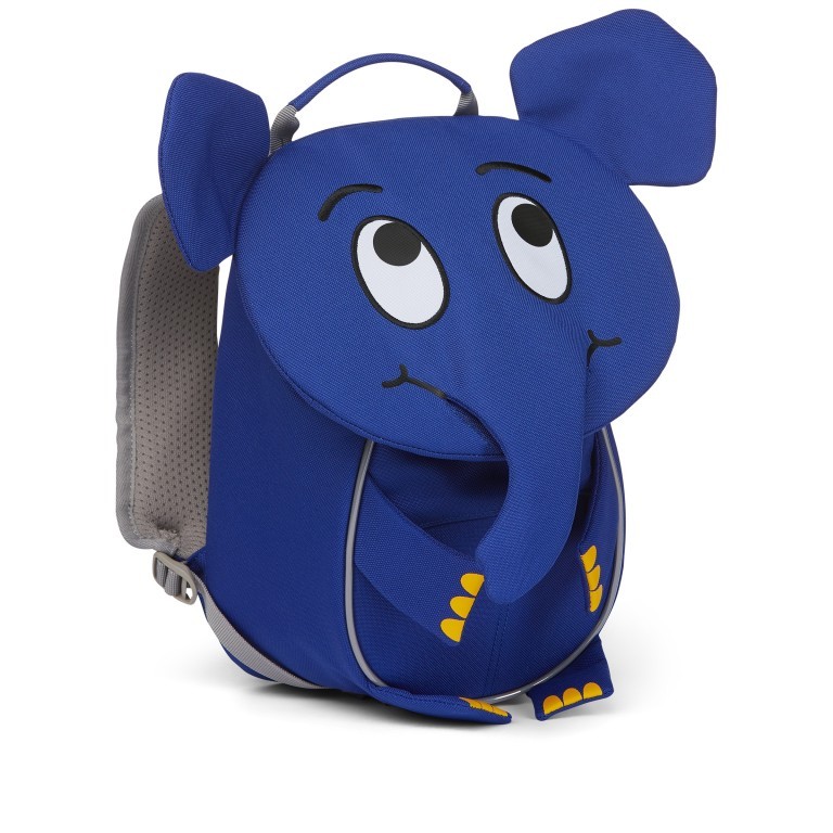 Rucksack Kleiner Freund für Kinder Die Maus Elefant, Farbe: blau/petrol, Marke: Affenzahn, EAN: 4057081048779, Abmessungen in cm: 17x25x11, Bild 3 von 7