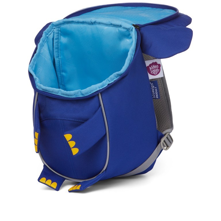 Rucksack Kleiner Freund für Kinder Die Maus Elefant, Farbe: blau/petrol, Marke: Affenzahn, EAN: 4057081048779, Abmessungen in cm: 17x25x11, Bild 6 von 7