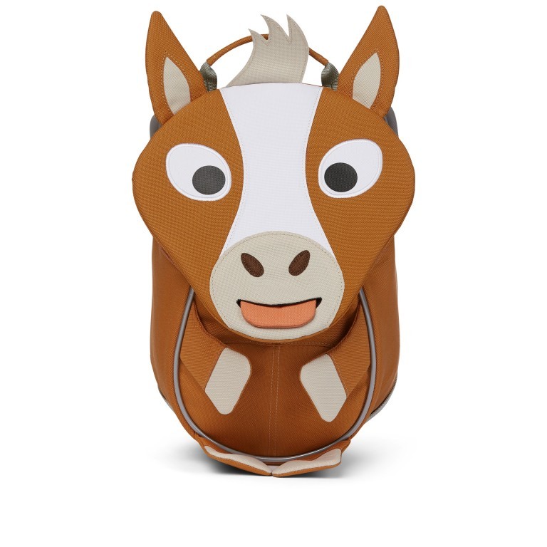 Rucksack Kleiner Freund für Kinder Pferd, Farbe: braun, Marke: Affenzahn, EAN: 4057081118717, Abmessungen in cm: 17x25x11, Bild 1 von 7