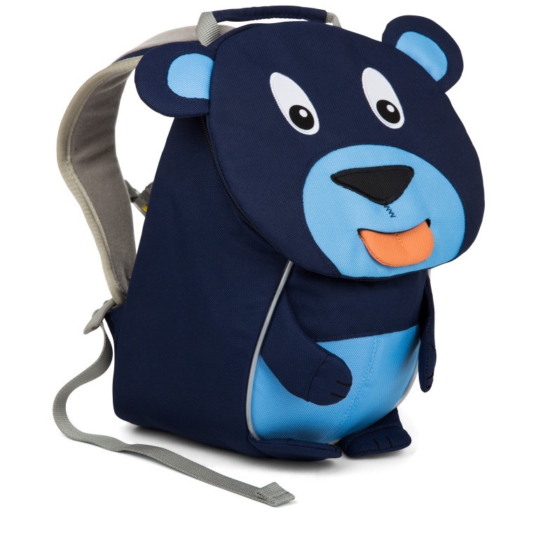 Rucksack Kleiner Freund für Kinder Bär, Farbe: blau/petrol, Marke: Affenzahn, EAN: 4057081018178, Abmessungen in cm: 17x25x11, Bild 3 von 5