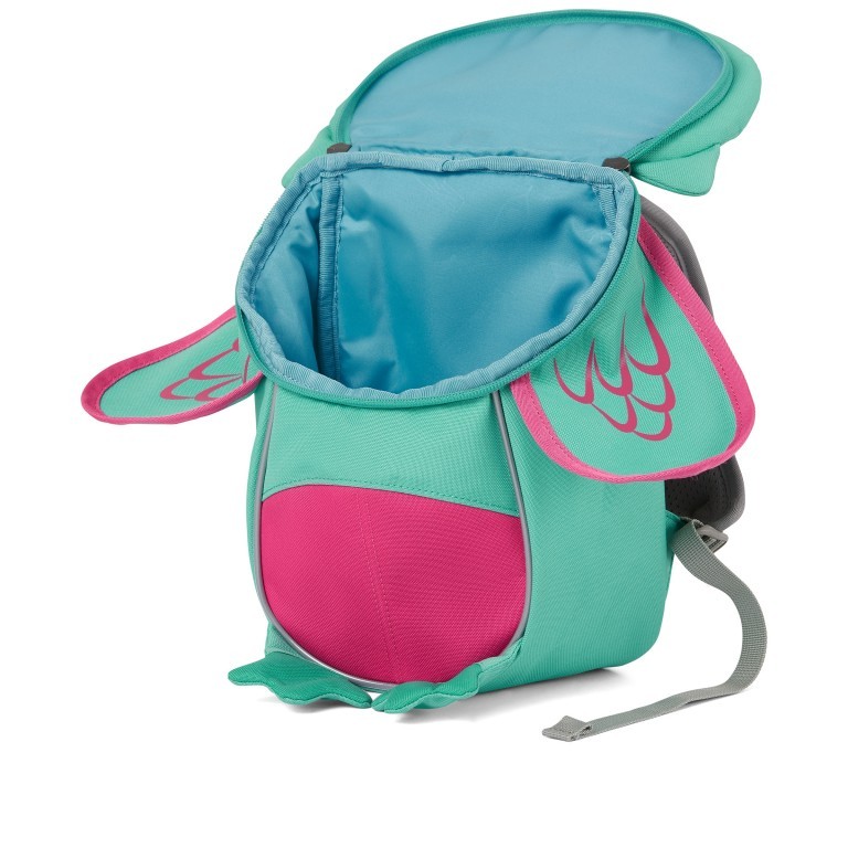 Rucksack Kleiner Freund für Kinder Eule, Farbe: grün/oliv, Marke: Affenzahn, EAN: 4057081076758, Abmessungen in cm: 17x25x11, Bild 6 von 7