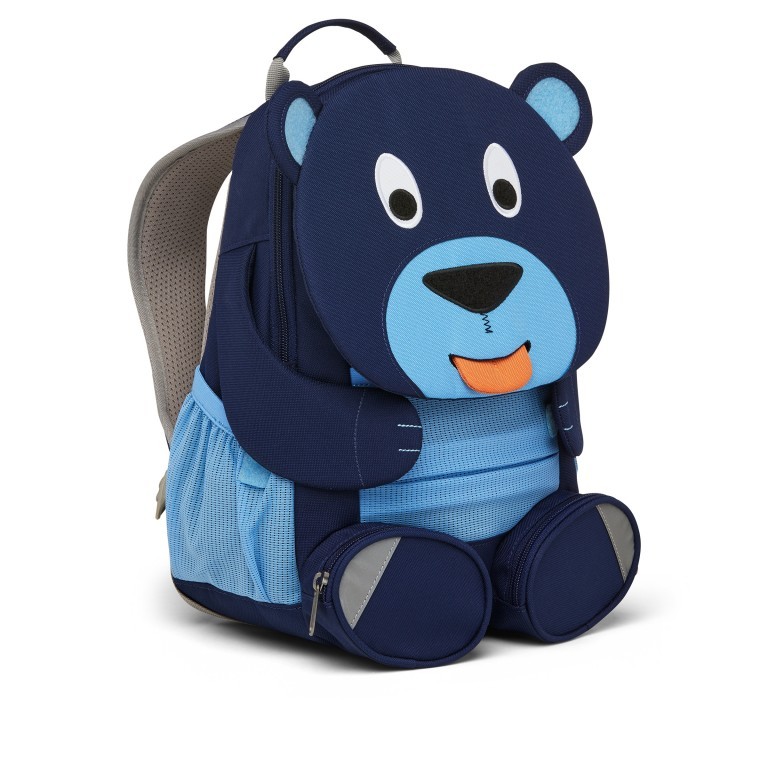 Rucksack Großer Freund für Kinder Bär, Farbe: blau/petrol, Marke: Affenzahn, EAN: 4057081048755, Abmessungen in cm: 20x31x12, Bild 3 von 6